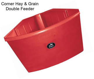 Corner Hay & Grain Double Feeder