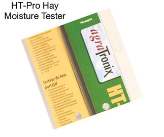 HT-Pro Hay Moisture Tester