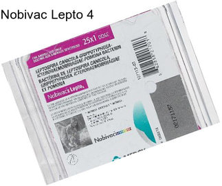 Nobivac Lepto 4