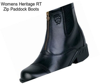 Womens Heritage RT Zip Paddock Boots