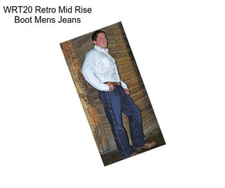 WRT20 Retro Mid Rise Boot Mens Jeans
