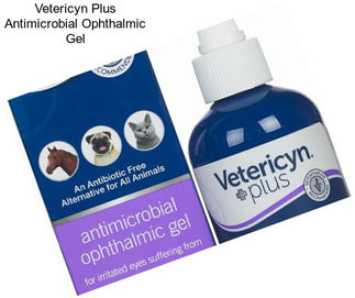 Vetericyn Plus Antimicrobial Ophthalmic Gel