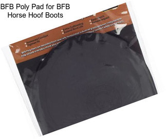 BFB Poly Pad for BFB Horse Hoof Boots