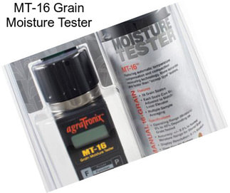 MT-16 Grain Moisture Tester