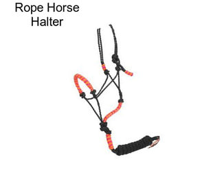 Rope Horse Halter