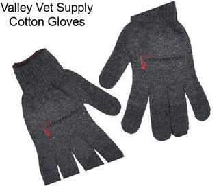 Valley Vet Supply Cotton Gloves