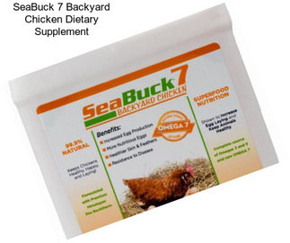 SeaBuck 7 Backyard Chicken Dietary Supplement