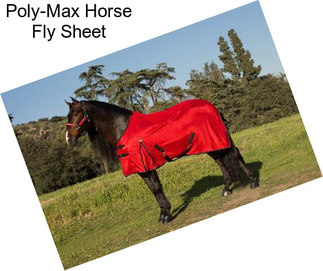 Poly-Max Horse Fly Sheet