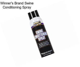 Winner\'s Brand Swine Conditioning Spray