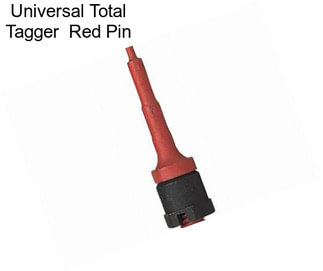 Universal Total Tagger  Red Pin