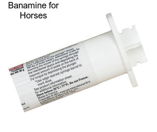 Banamine for Horses