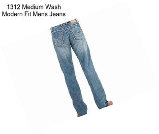 1312 Medium Wash Modern Fit Mens Jeans