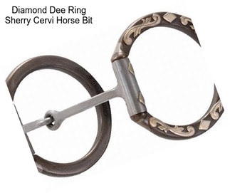 Diamond Dee Ring Sherry Cervi Horse Bit