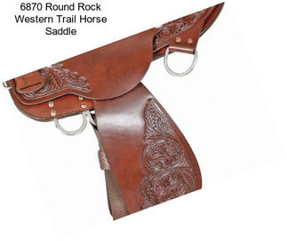 6870 Round Rock Western Trail Horse Saddle