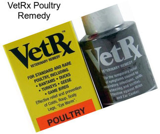 VetRx Poultry Remedy