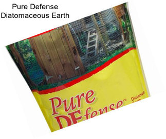 Pure Defense Diatomaceous Earth