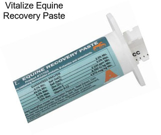 Vitalize Equine Recovery Paste