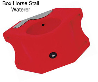Box Horse Stall Waterer