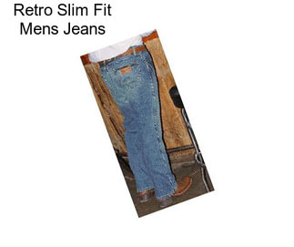 Retro Slim Fit Mens Jeans