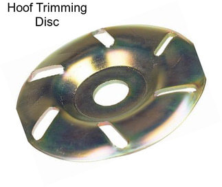 Hoof Trimming Disc