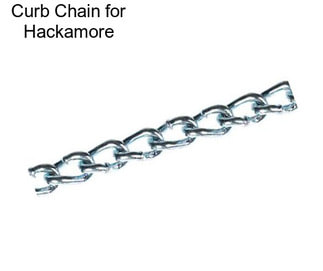 Curb Chain for Hackamore