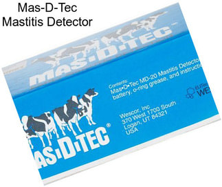 Mas-D-Tec Mastitis Detector