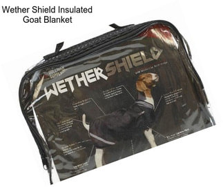 Wether Shield Insulated Goat Blanket