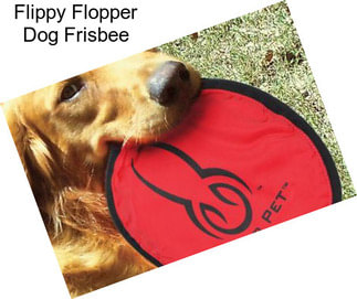 Flippy Flopper Dog Frisbee