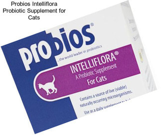 Probios Intelliflora Probiotic Supplement for Cats