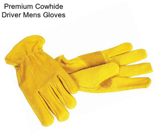 Premium Cowhide Driver Mens Gloves