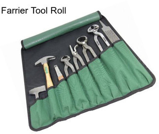 Farrier Tool Roll