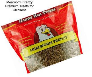 Mealworm Frenzy Premium Treats for Chickens