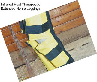 Infrared Heat Therapeutic Extended Horse Leggings