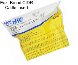 Eazi-Breed CIDR Cattle Insert