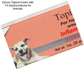 Zymox Topical Cream with 1% Hydrocortisone for Animals