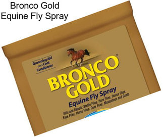 Bronco Gold Equine Fly Spray