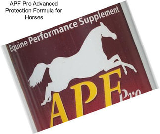 APF Pro Advanced Protection Formula for Horses