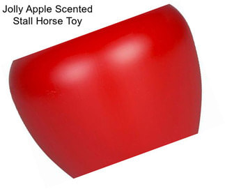 Jolly Apple Scented Stall Horse Toy