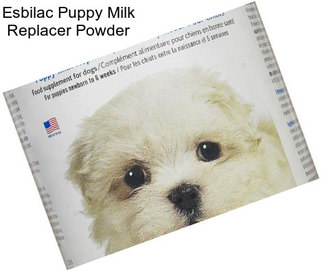 Esbilac Puppy Milk Replacer Powder