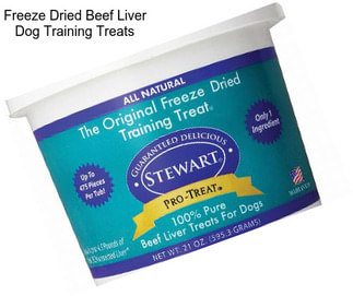 Freeze Dried Beef Liver Dog Training Treats