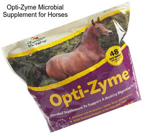 Opti-Zyme Microbial Supplement for Horses