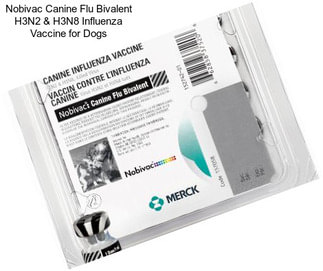 Nobivac Canine Flu Bivalent H3N2 & H3N8 Influenza Vaccine for Dogs