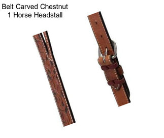 Belt Carved Chestnut 1\