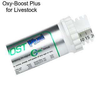 Oxy-Boost Plus for Livestock