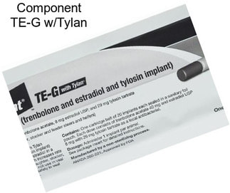 Component TE-G w/Tylan