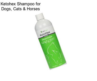 Ketohex Shampoo for Dogs, Cats & Horses