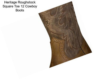 Heritage Roughstock Square Toe 12\