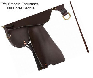 T59 Smooth Endurance Trail Horse Saddle