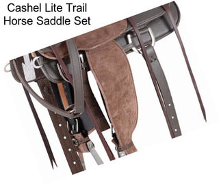 Cashel Lite Trail Horse Saddle Set