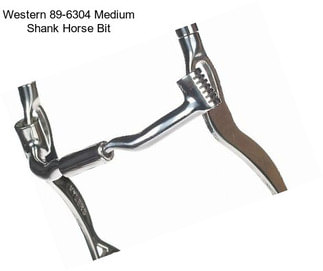 Western 89-6304 Medium Shank Horse Bit